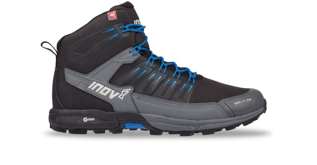 Inov-8 Roclite G 335 Mens Hiking Boots Black/Blue Philippines 26370EAJP